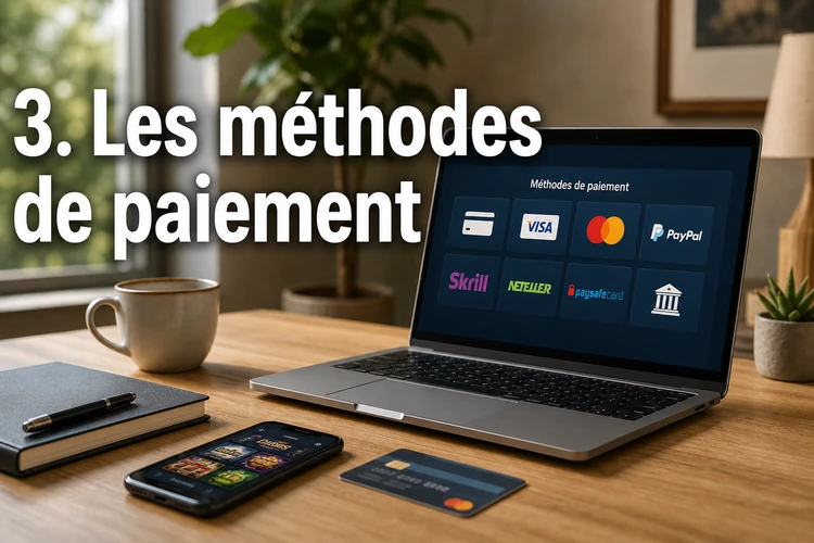3. Les méthodes de paiement