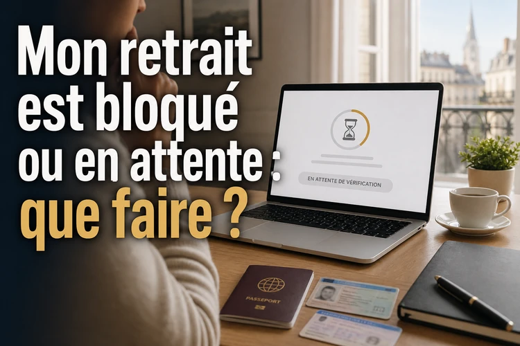 Mon retrait est bloqué ou en attente : que faire ?